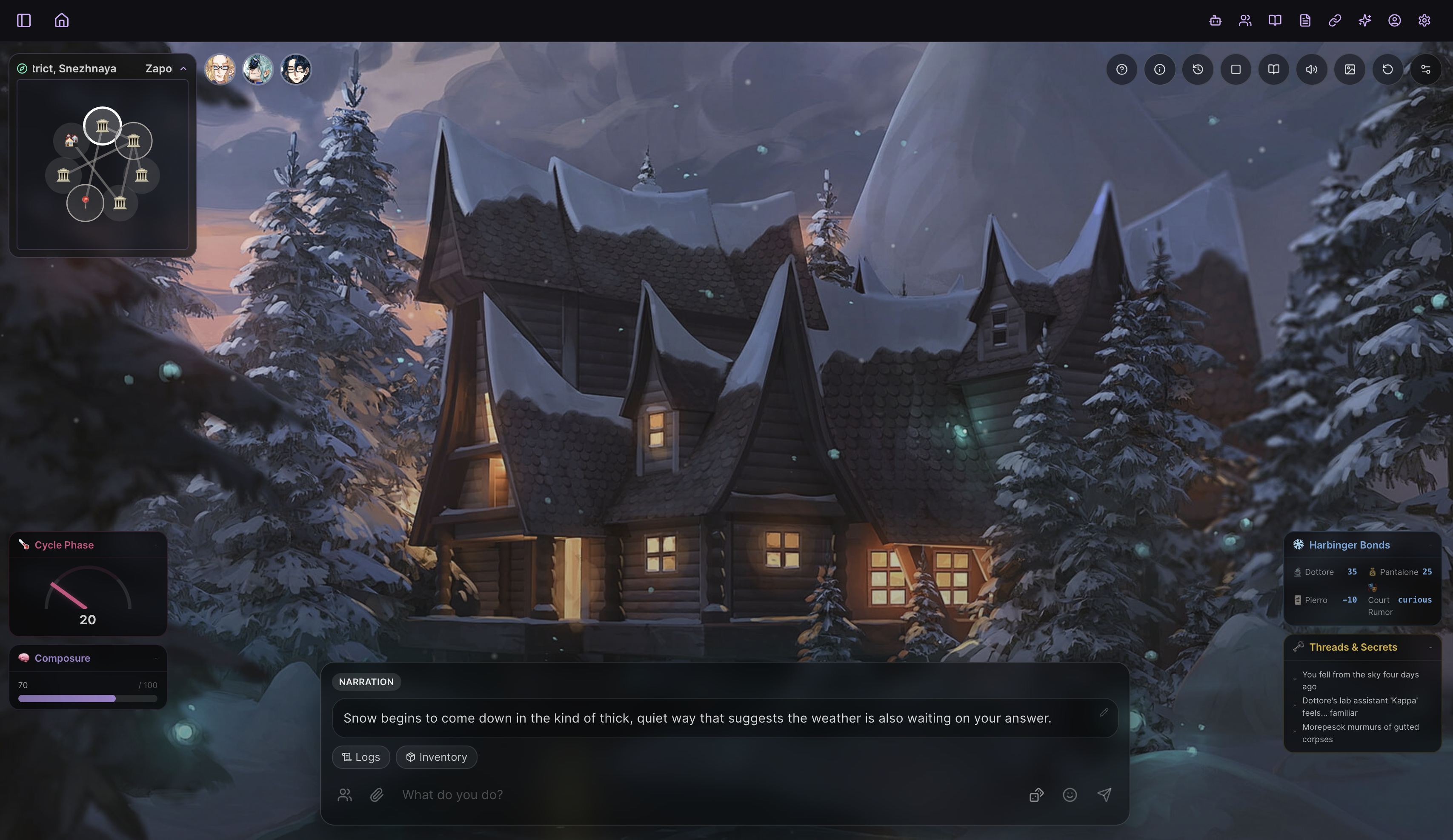 Game Mode — Scene
