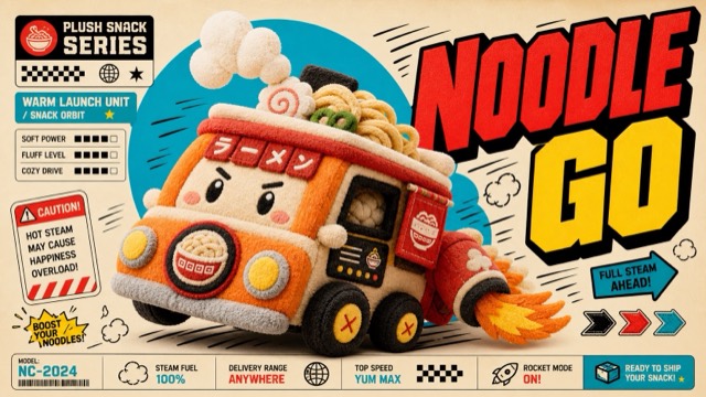 Plush Comic Toy Product Poster Style preview