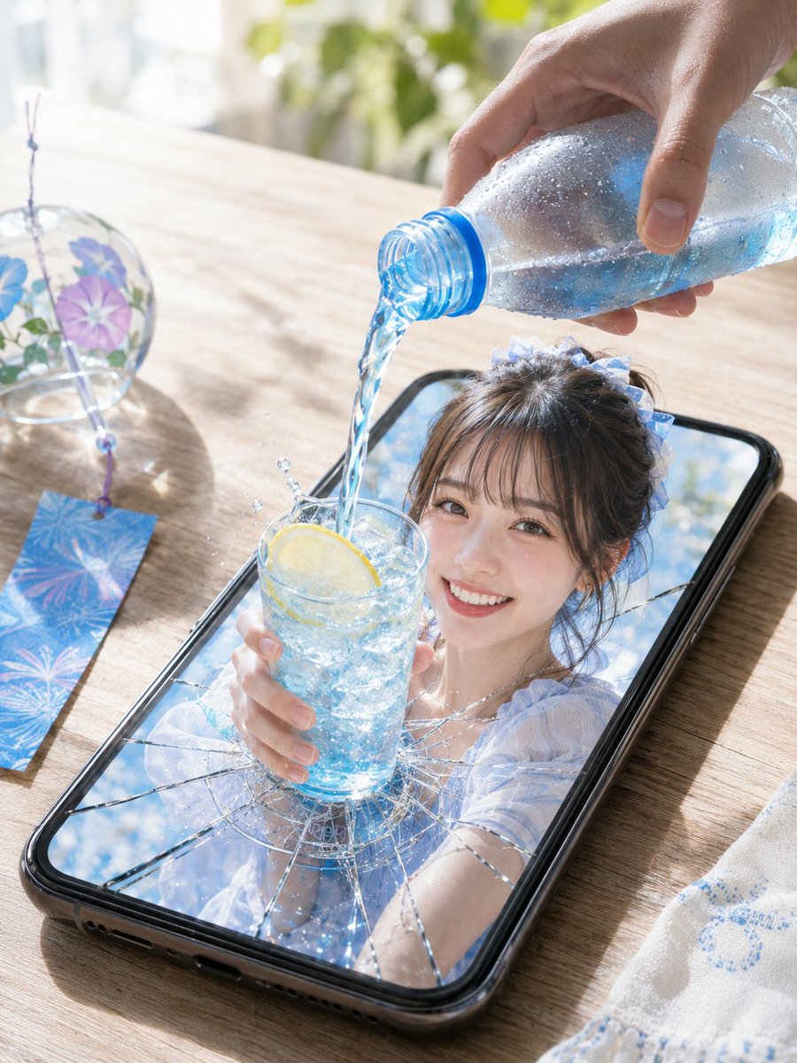 Product Marketing - Summer Soda Optical Illusion - Image 1