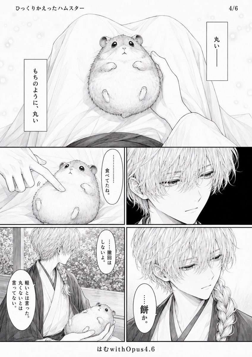 Comic / Storyboard - Quiet Hamster Manga Page - Image 4