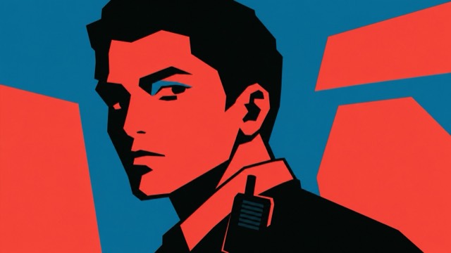 Tri Color Hardcut Portrait Poster Style preview