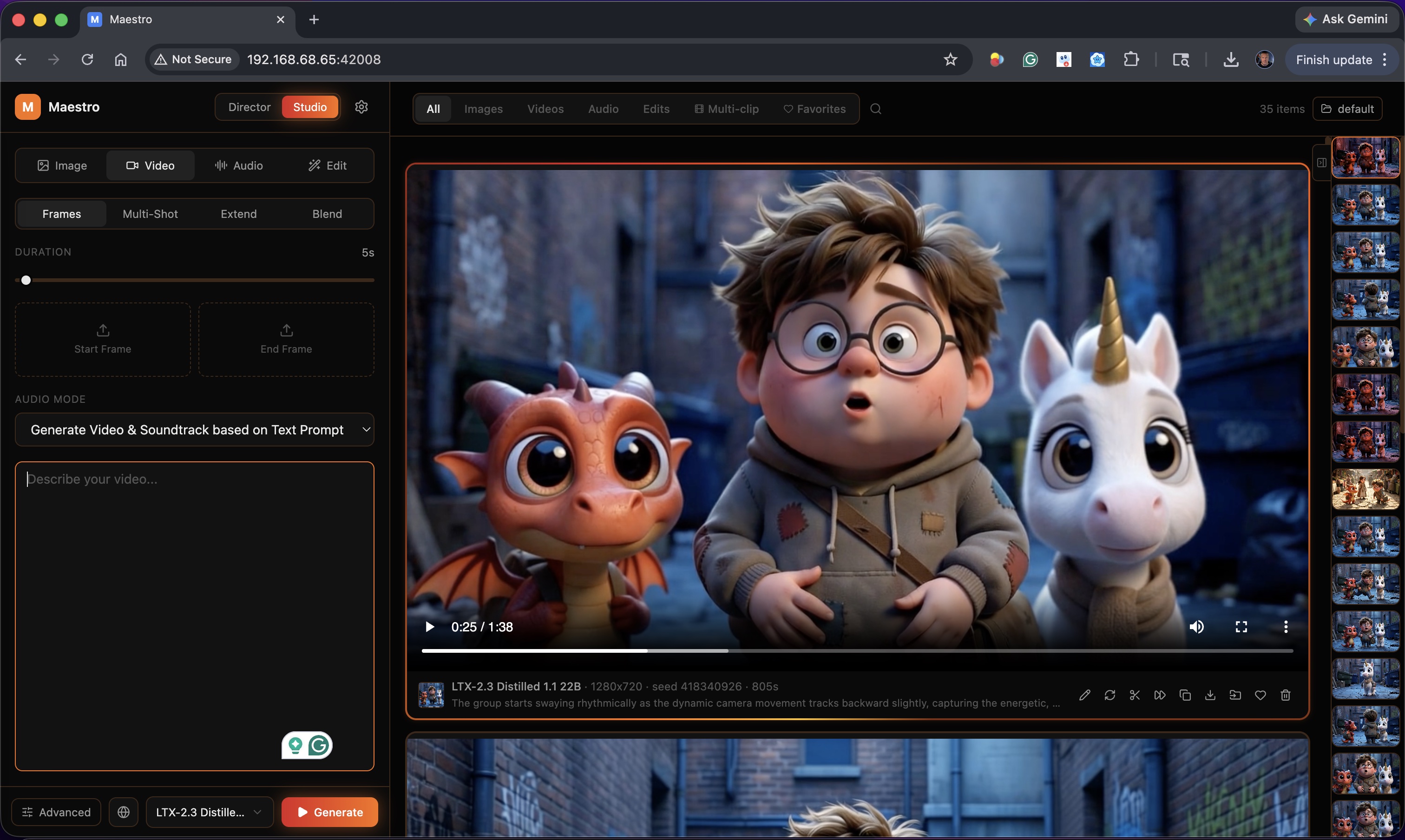 Maestro UI
