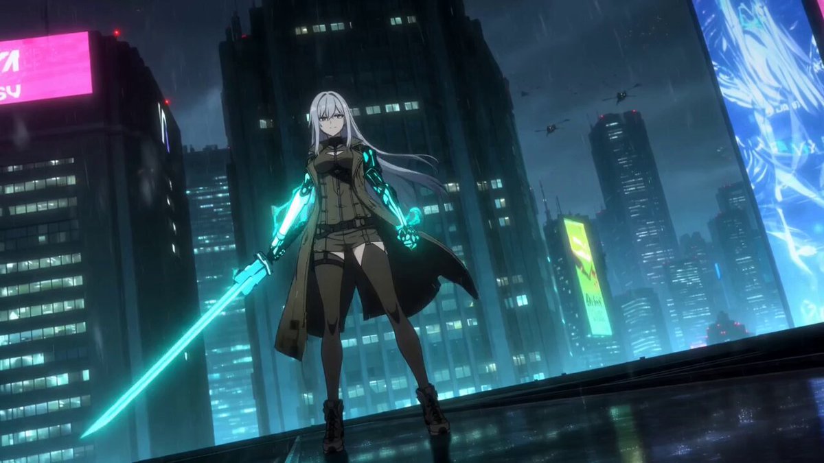 Cybernetic Samurai Anime Action
