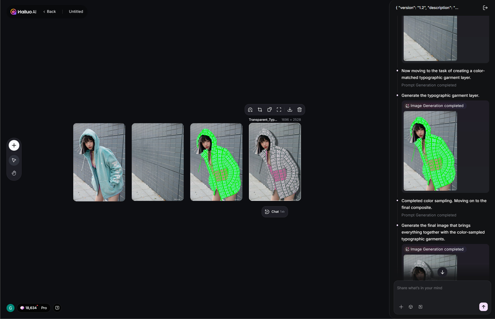 透明文字服制作方法：nanobanana Ver1.2教程