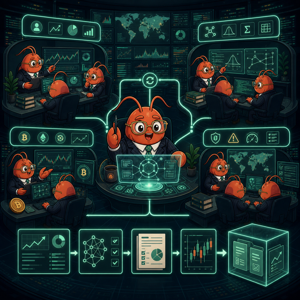 Multi-agent trading teams