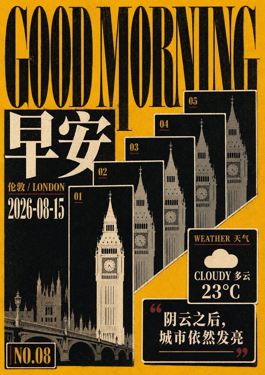 Infographic / Edu Visual - Retro Geometric Future Culture Poster - Image 4