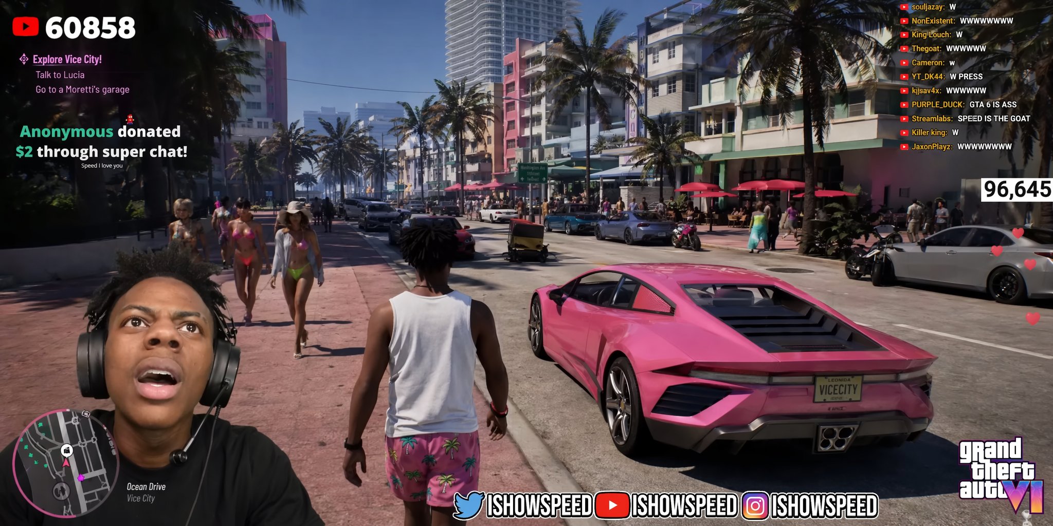 GTA 6 Livestream Gameplay Screenshot