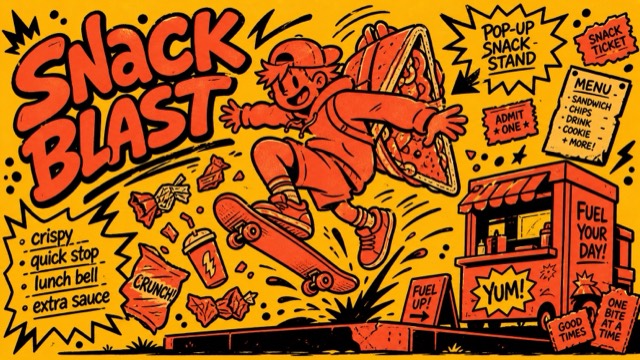 Hot Ink Comic Poster preview