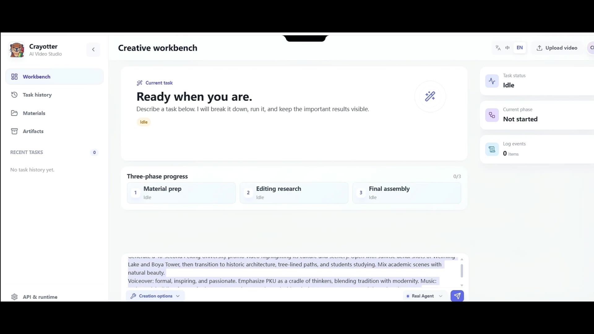 Crayotter demo video preview