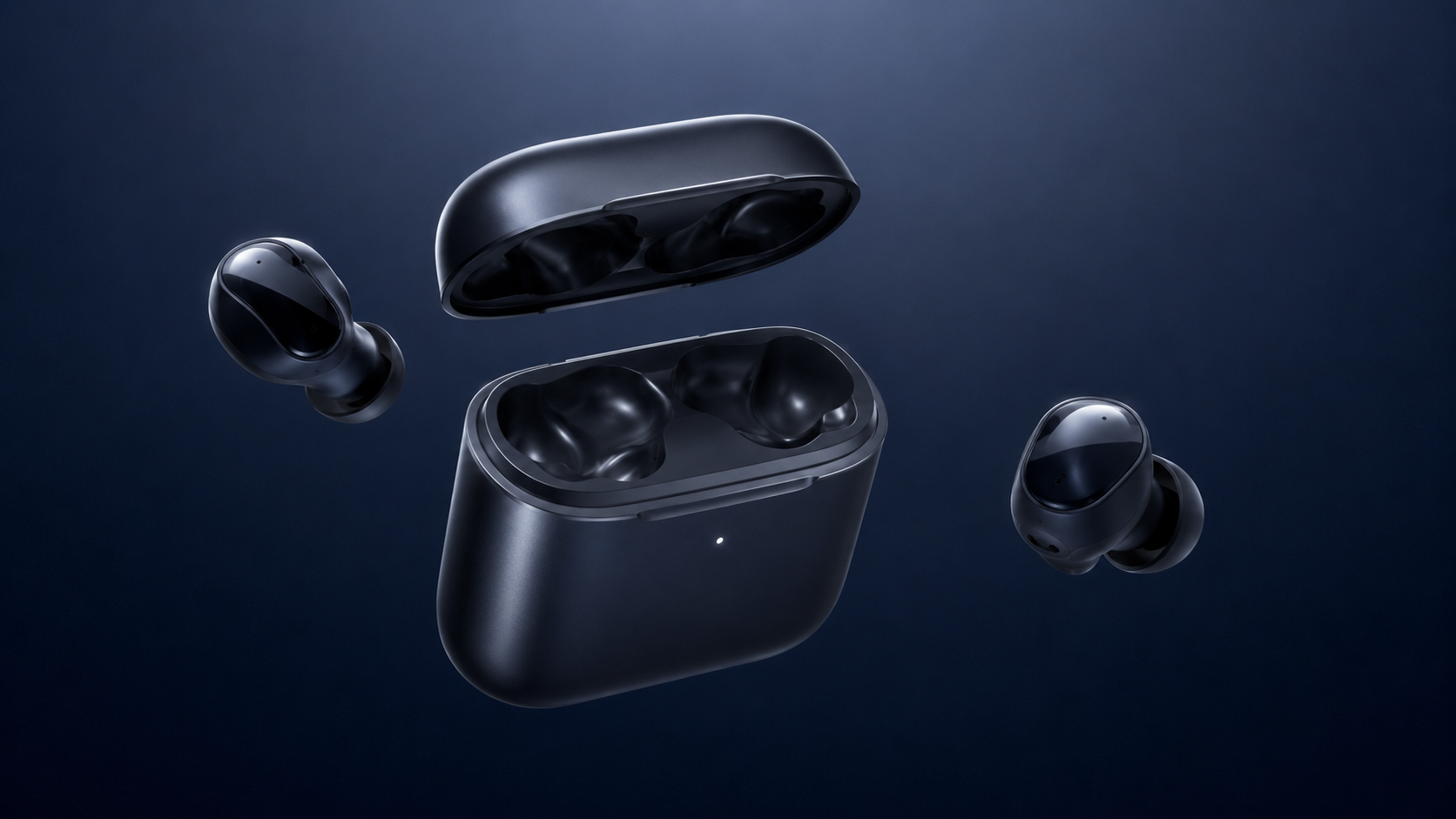 Earbuds, Exploded-View Levitation