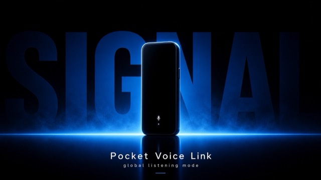 Electric Blue Silhouette Product Launch Style preview