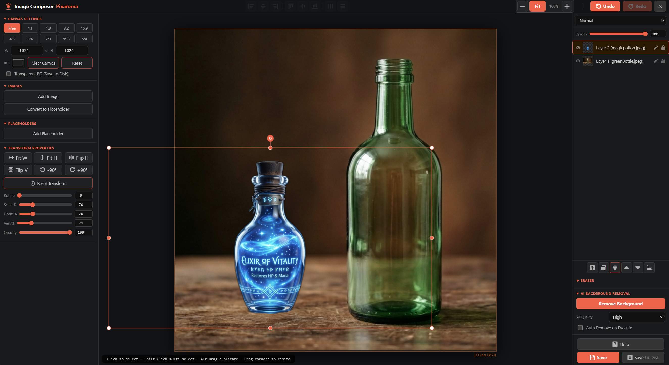 Image Composer Editor