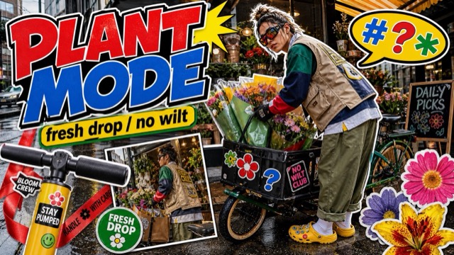 Y2K Streetwear Sticker Collage Style preview