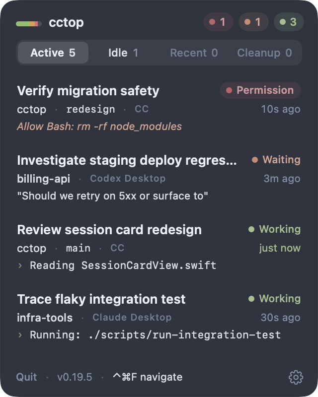 Nord dark theme screenshot
