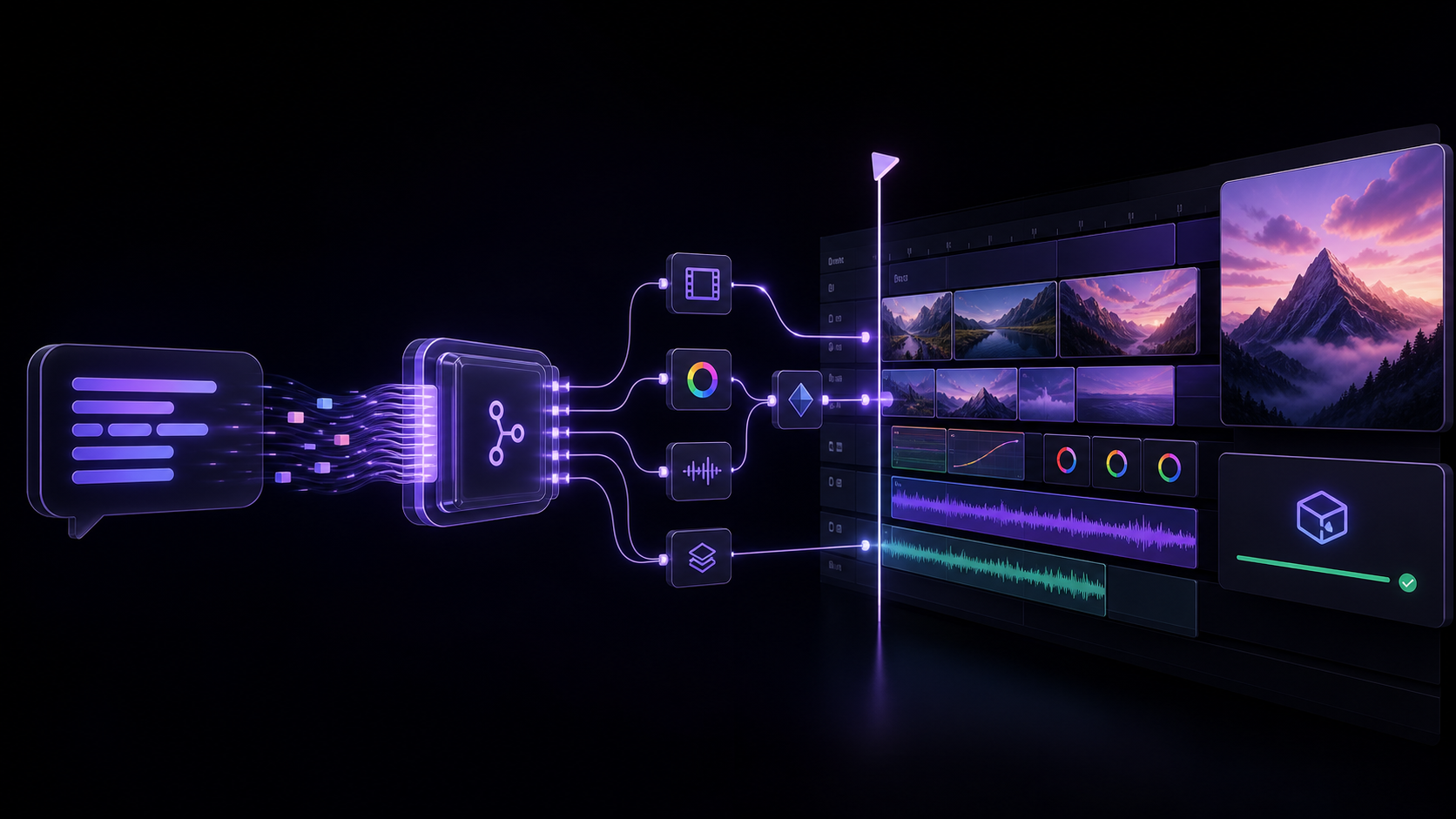 Premiere Pro MCP turns a structured AI request into an organized local editing workflow