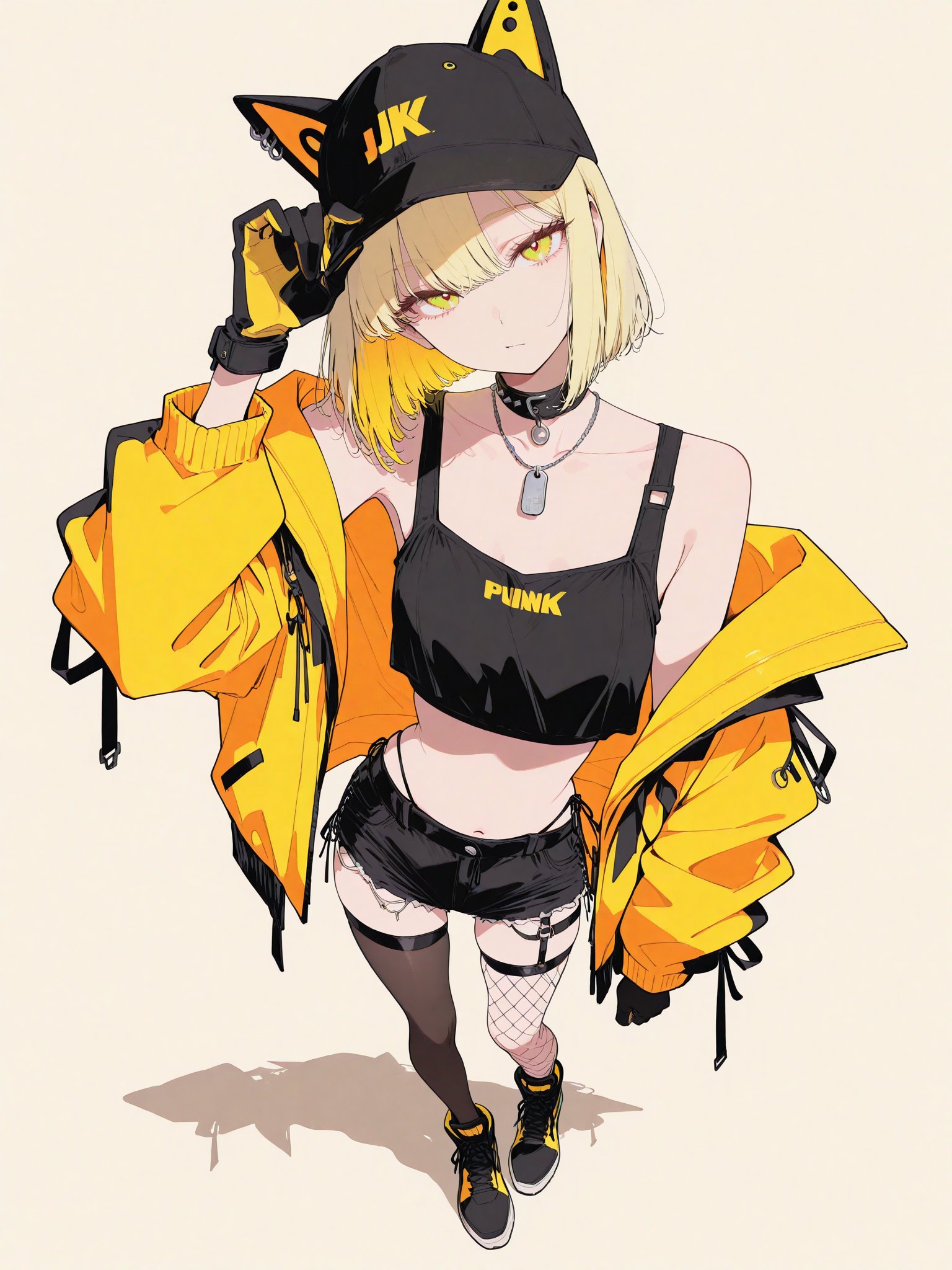 使用Nano Banana制作虚构Vtuber直播画面