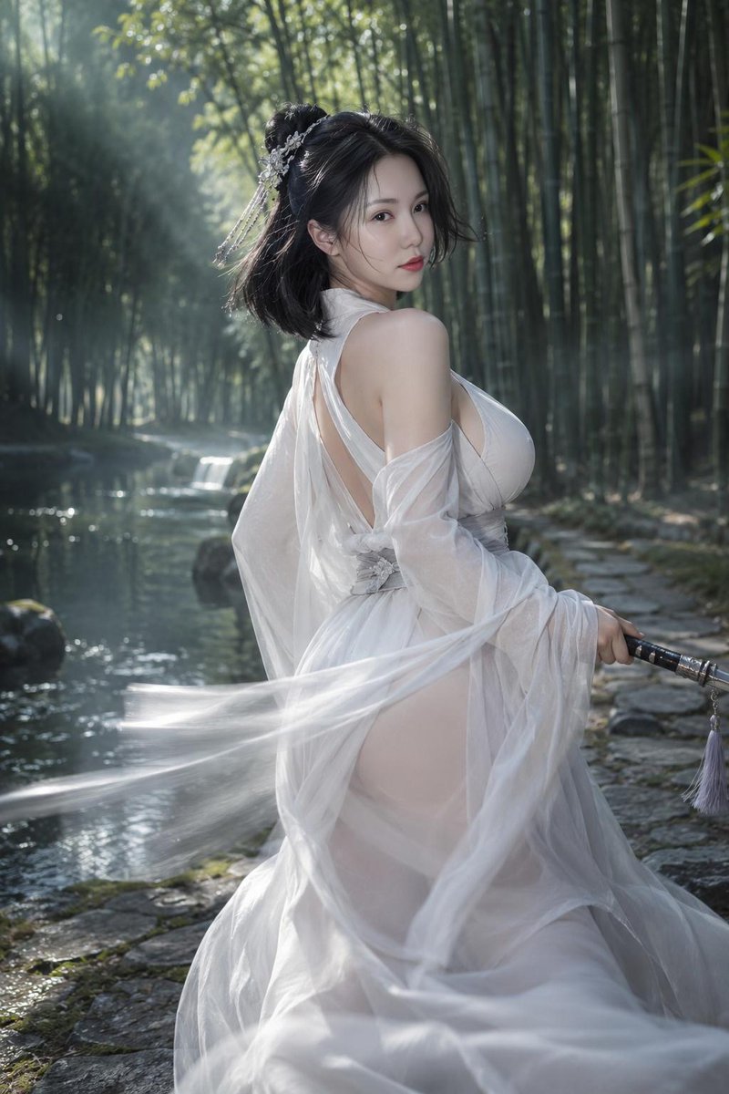 Profile / Avatar - Chinese Martial Arts Beauty Portrait - Image 2